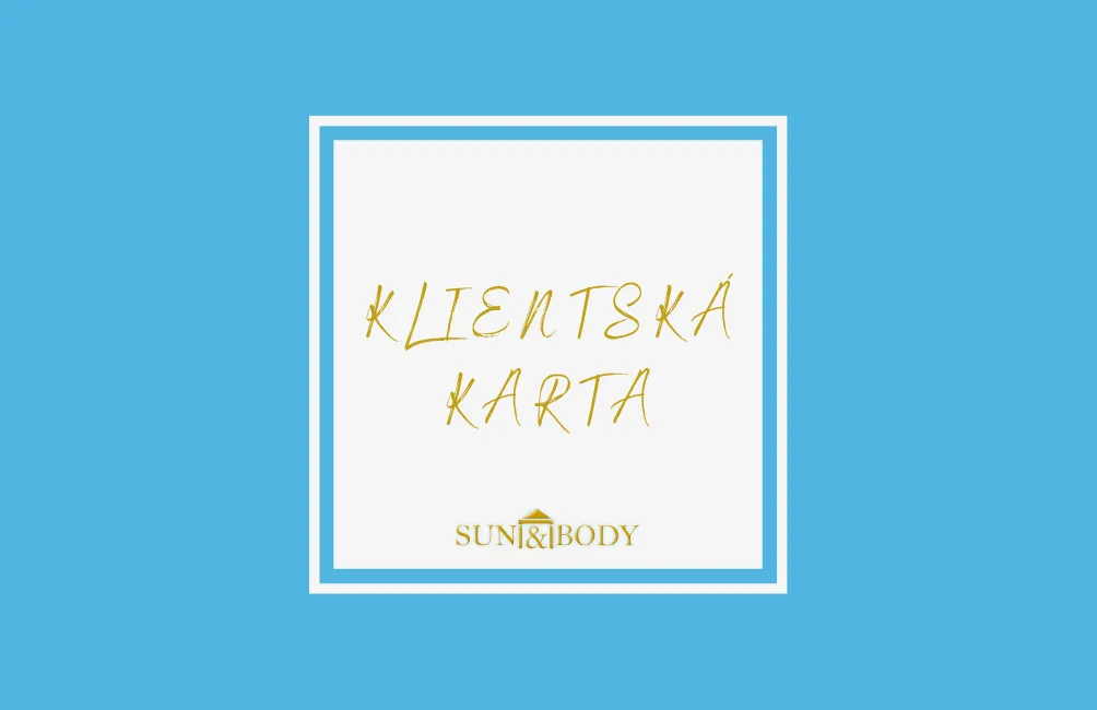 Klientská karta Sunbody